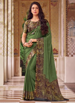 Magnetic Chiffon Traditional Saree