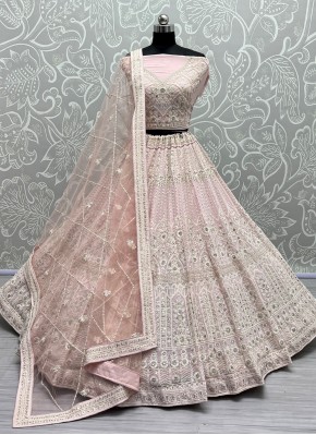 Magnetize Pink Wedding Trendy Lehenga Choli