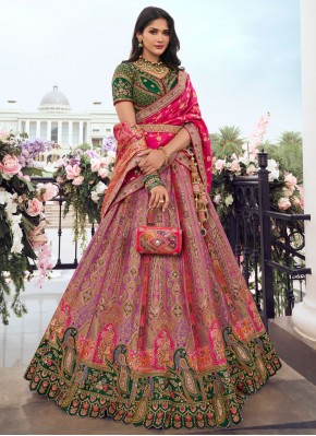 Mauve  Mehndi Trendy Lehenga Choli