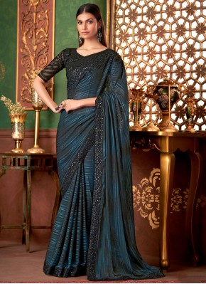 Modernistic Silk Party Classic Saree