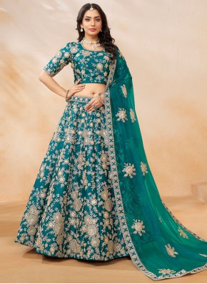 Morpeach  Art Silk Trendy Lehenga Choli