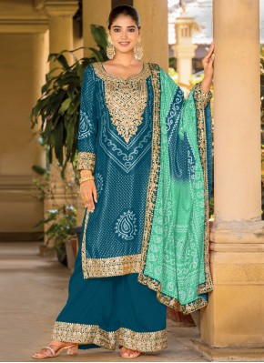 Morpeach  Ceremonial Chinon Designer Salwar Kameez