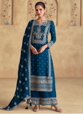 Morpeach  Chinon Embroidered Trendy Salwar Kameez