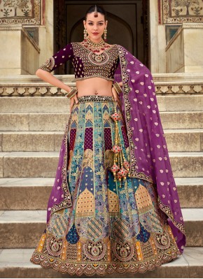 Multi Colour Color Designer Lehenga Choli