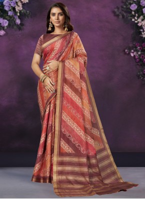 Multi Colour Color Trendy Saree