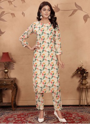 Multi Colour Cotton Casual Designer Kurti