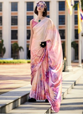 Multi Colour Party Designer Saree