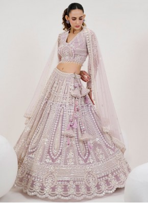 Mystic Stone Lavender Readymade Lehenga Choli