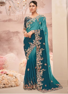 Orphic Banarasi Silk Party Classic Saree