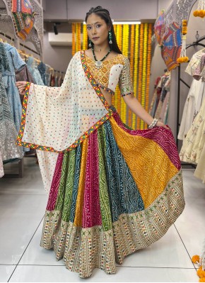 Peppy Cotton Print Readymade Lehenga Choli