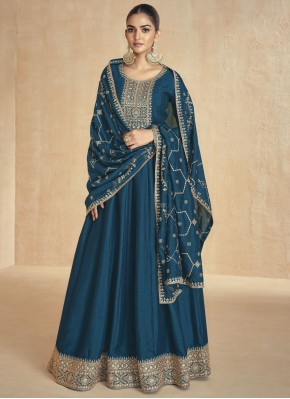 Perfervid Zari Silk Trendy Gown