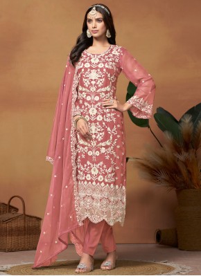 Pink Color Designer Salwar Kameez