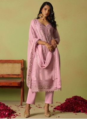 Pink Festival Trendy Salwar Kameez