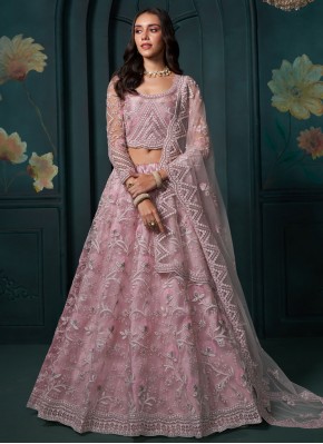 Pink Sangeet Lehenga Choli