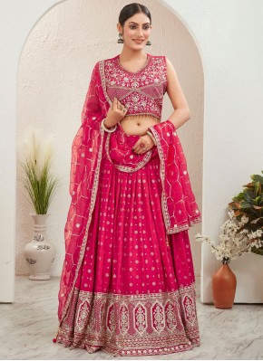 Piquant Embroidered pure-dola Readymade Lehenga Choli