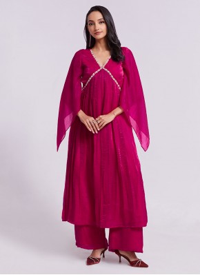 Preferable Rani Handwork Designer Kurti