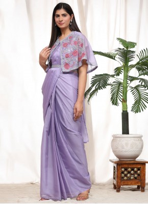 Prime Plain Contemporary Saree