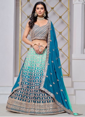 Prominent Chinon Trendy Lehenga Choli