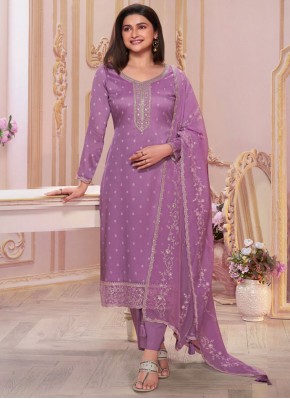 Purple Party Designer Salwar Kameez