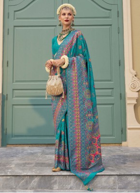 Rama Banarasi Silk Classic Saree