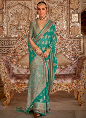 Rama Georgette Classic Saree