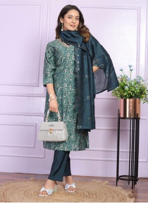 Rama Handwork Designer Salwar Suit