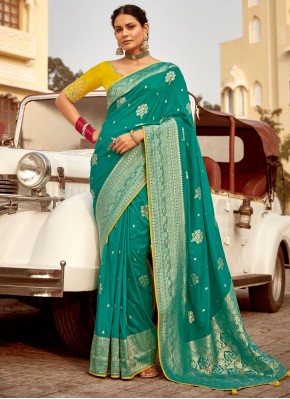 Rama Reception pure-dola Traditional Saree