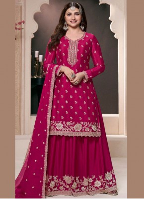 Rani Chinon Festival Trendy Salwar Kameez