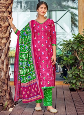 Rani Print Designer Salwar Kameez