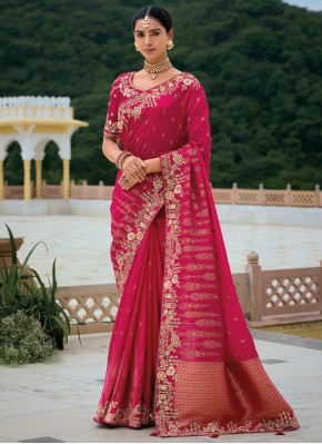 Rani Silk Wedding Classic Saree