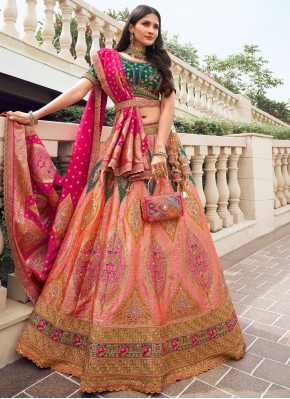 Royal Embroidered Trendy Lehenga Choli