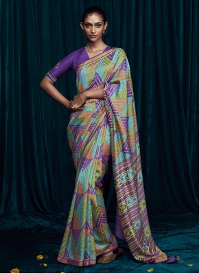 Sensible Trendy Saree For Reception