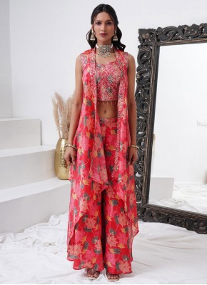 Sightly Multi Colour Ceremonial Trendy Salwar Kameez