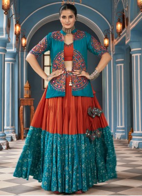 Sightly Plain Viscose Readymade Lehenga Choli