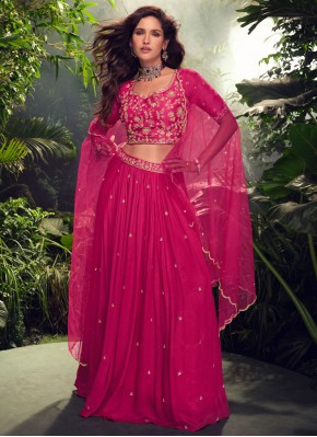 Silk Maroon Readymade Lehenga Choli