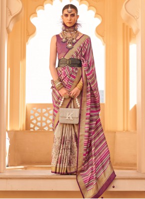 Sophisticated Pink Saree