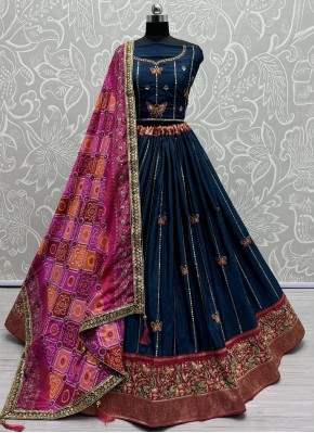 Specialised Sequins Designer Lehenga Choli