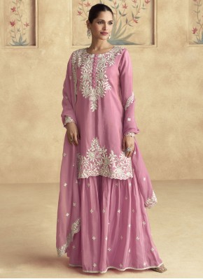 Spectacular Embroidered Trendy Salwar Kameez