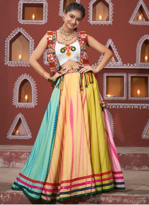 Spellbinding Poly Silk Ceremonial Readymade Lehenga Choli