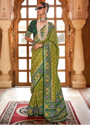 Staggering Silk Ceremonial Classic Saree