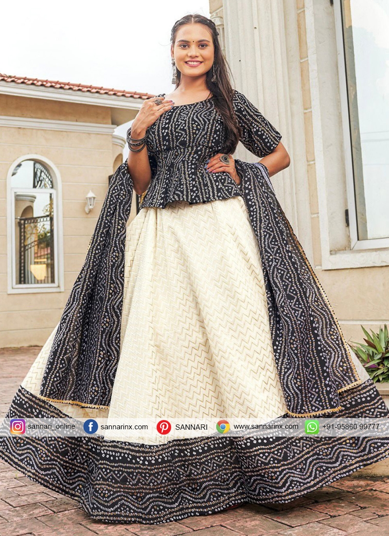 Buy Festival Wear Grey Mirror Work Chinnon Lehenga Choli Online From Surat  Wholesale Shop.