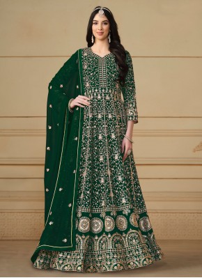 Striking Embroidered Wedding Trendy Salwar Suit