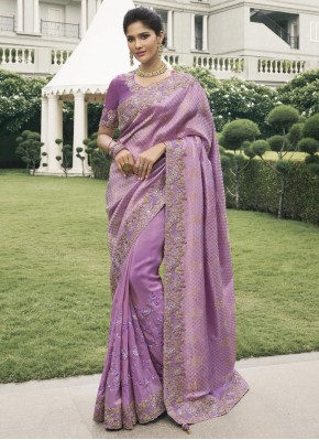 Subtle Tussar Silk Stone Classic Saree