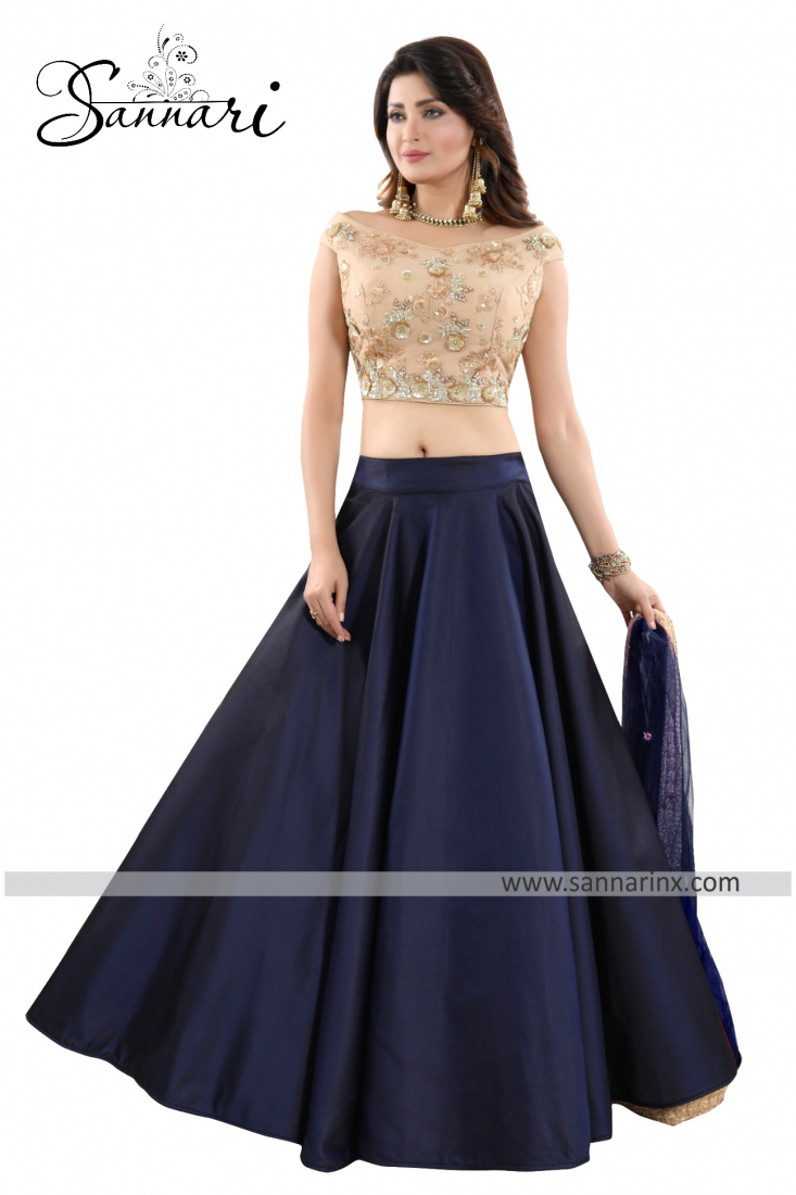 a line lehenga skirt