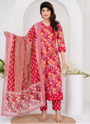 Tantalizing Cotton Readymade Salwar Kameez