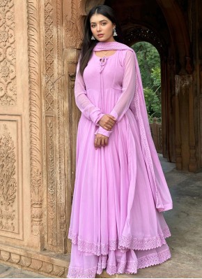 Thrilling Lavender Festival Readymade Salwar Suit