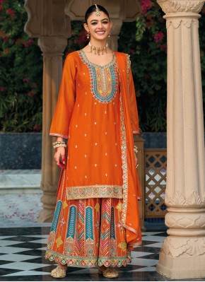 Trendy Designer Salwar Suit For Ceremonial