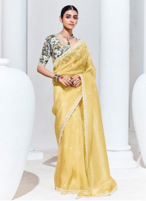 Trendy Organza Classic Saree