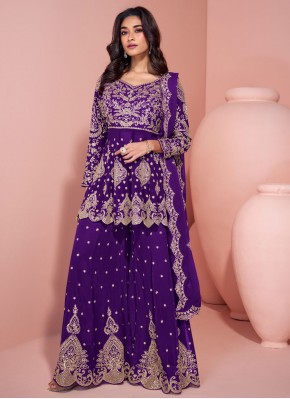 Violet Festival Trendy Salwar Kameez