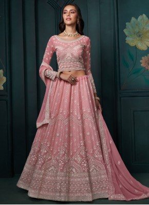 Vivacious Georgette Trendy Lehenga Choli